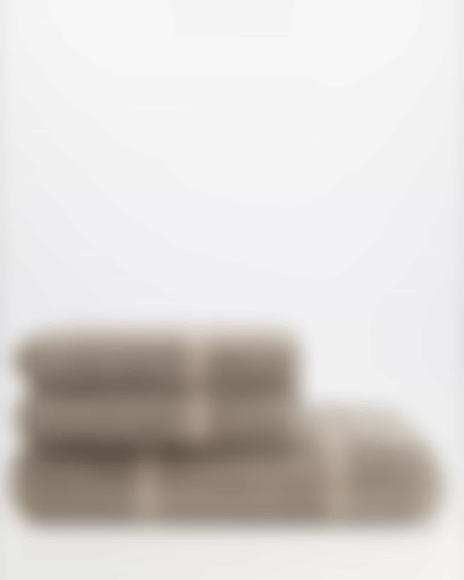 Cawö - Luxury Home Two-Tone Grafik 604 - Farbe: graphit - 70 - Duschtuch 80x150 cm