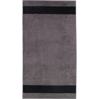 Villeroy &amp; Boch Handtücher Luxury Double 2560 - Farbe: graphite - 79 - Gästetuch 30x50 cm
