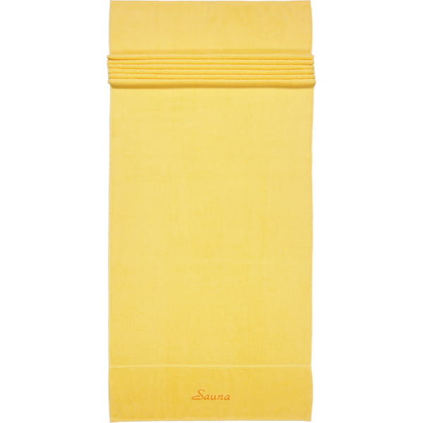 frottana Saunatücher Pearl - Farbe: maize - 149 - 80x200 cm