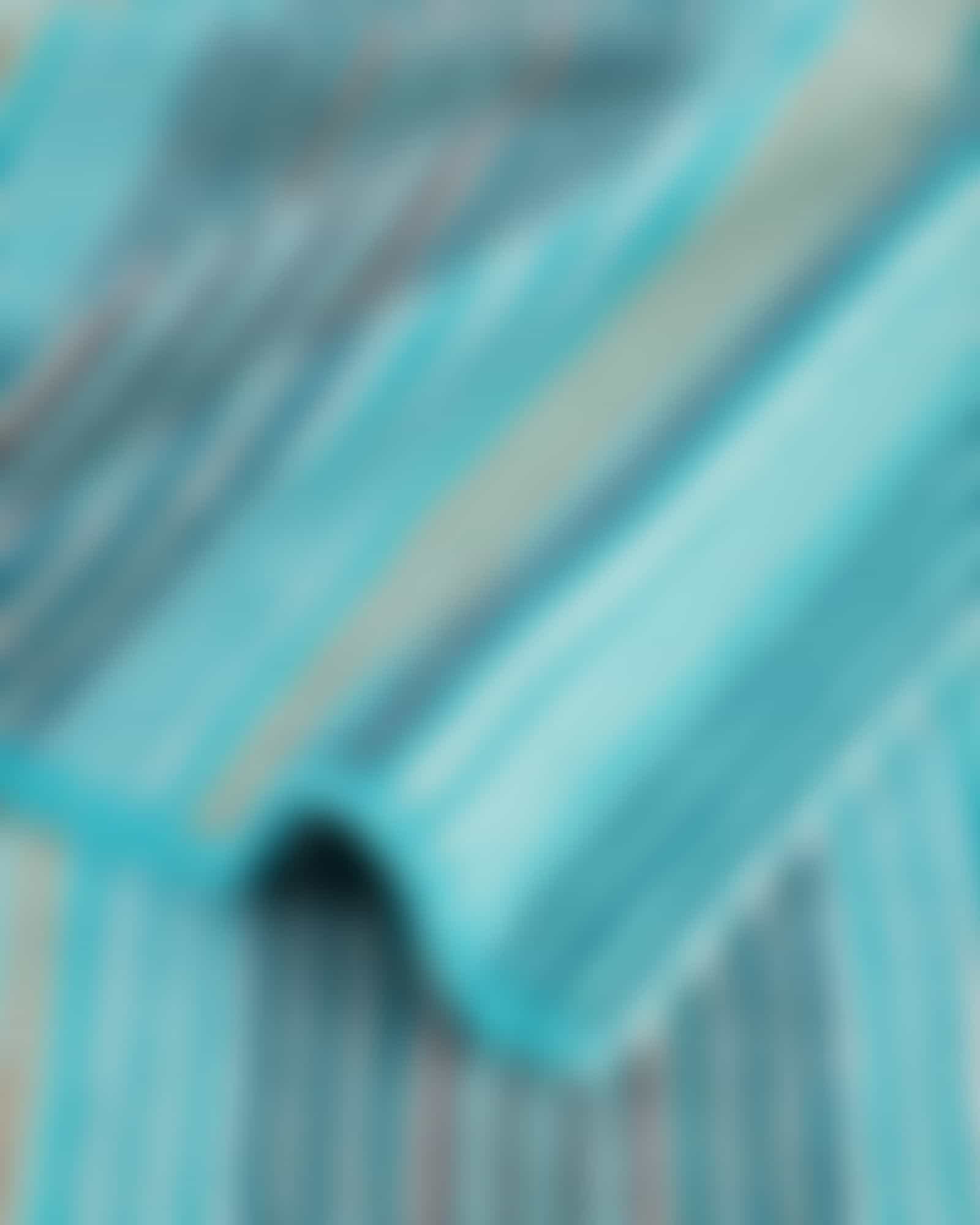 Cawö - Unique Streifen 944 - Farbe: türkis - 44 - Duschtuch 70x140 cm Detailbild 1