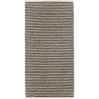 Cawö Handtücher Natural Streifen 6216 - Farbe: natur-schwarz - 39 Handtuch 50x100 cm