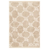 JOOP! Handtücher New Classic Cornflower 1721 - Farbe: Sand - 30 - Seiflappen 30x30 cm
