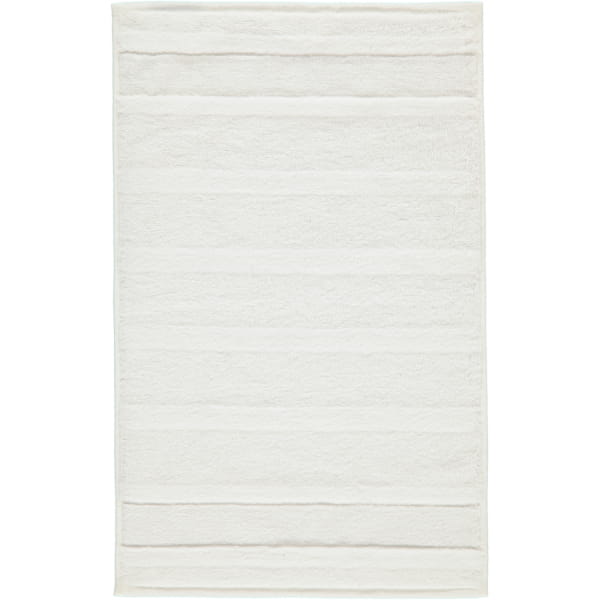 Cawö - Noblesse2 1002 - Farbe: 600 - weiß Gästetuch 30x50 cm