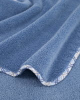 Vossen Kapuzentücher Teddy - Farbe: dusty blue - 4695 - 100x100 cm