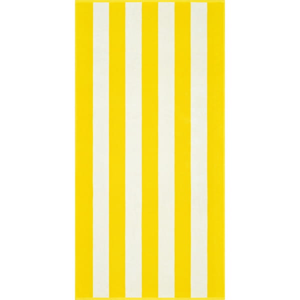 Cawö Home Strandtücher Beach Stripes 5583 - Farbe: yellow - 56 - 90x180 cm
