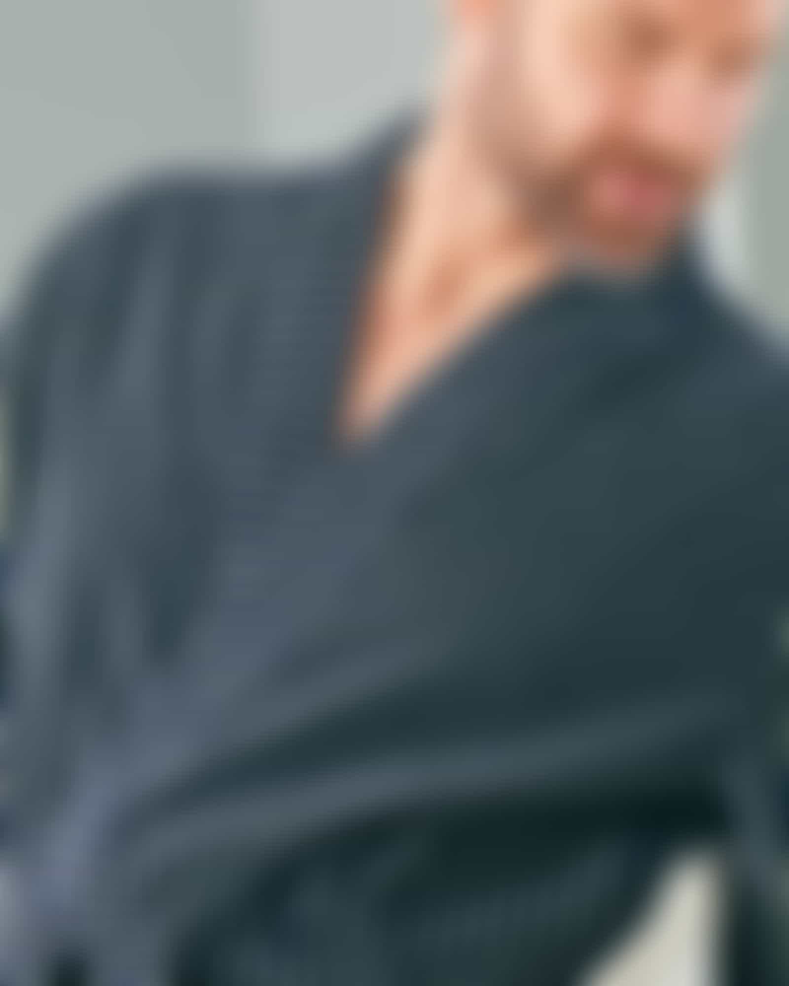 Cawö Herren Bademantel Kimono 4854 - Farbe: blau-field - 14 - L Detailbild 1 Cawö Herren Bademantel Kimono 4854 - Farbe: blau-field - 14 - L Detailbild 1