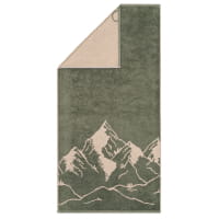 Cawö Handtücher Alpenchic Edition Berge 6269 - Farbe: zirbe - 43