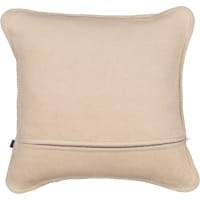 Cawö Kissenhüllen WE LOVE DOGS Companion 62480 - Farbe: natur/beige - 33 - 50x50 cm