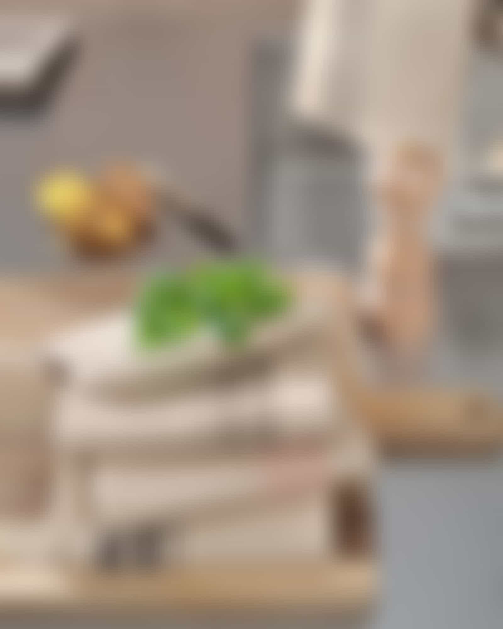 Cawö Home Geschirrtücher Cuisine Nature Akzent 533 - Farbe: leinen - 30 - 50x70 cm