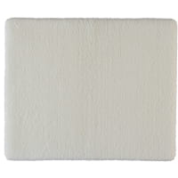 Rhomtuft - Badteppiche Square - Farbe: weiss - 01 Toilettenvorlage mit Ausschnitt 55x60 cm