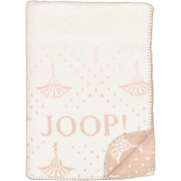 JOOP! Wohndecken Cornflower Charm - Farbe: Nude - 150x200 cm