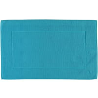 Möve - Badteppich Superwuschel mit Logo - Farbe: turquoise - 194 (1-0300/8126) - 60x130 cm