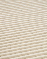 Cawö Badematten Two-Tone Stripes 480 - Farbe: sand - 33 - 50x80 cm