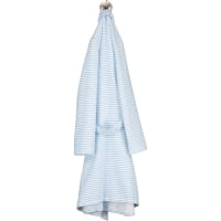 Cawö - Damen Bademantel Kurz Kimono 1214 - Farbe: mittelblau - 11 - XS