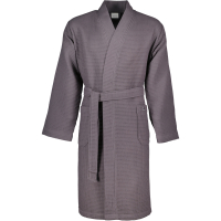 Möve Bademantel Kimono Homewear - Farbe: graphit - 843 (2-7612/0663)