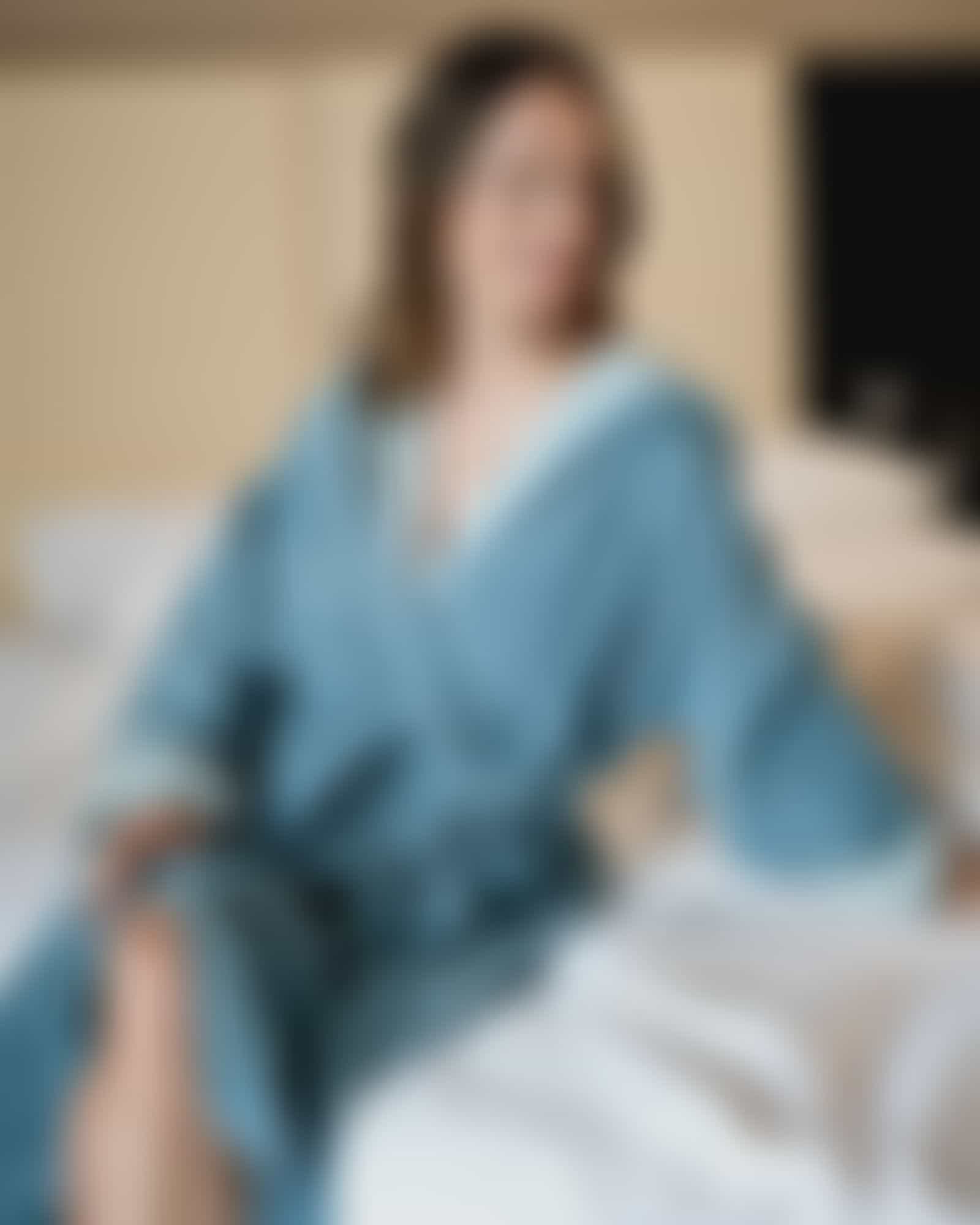 Vossen Bademäntel Damen Kapuze Balance Carmen - Farbe: cosmos/shell - 0004 Detailbild 1