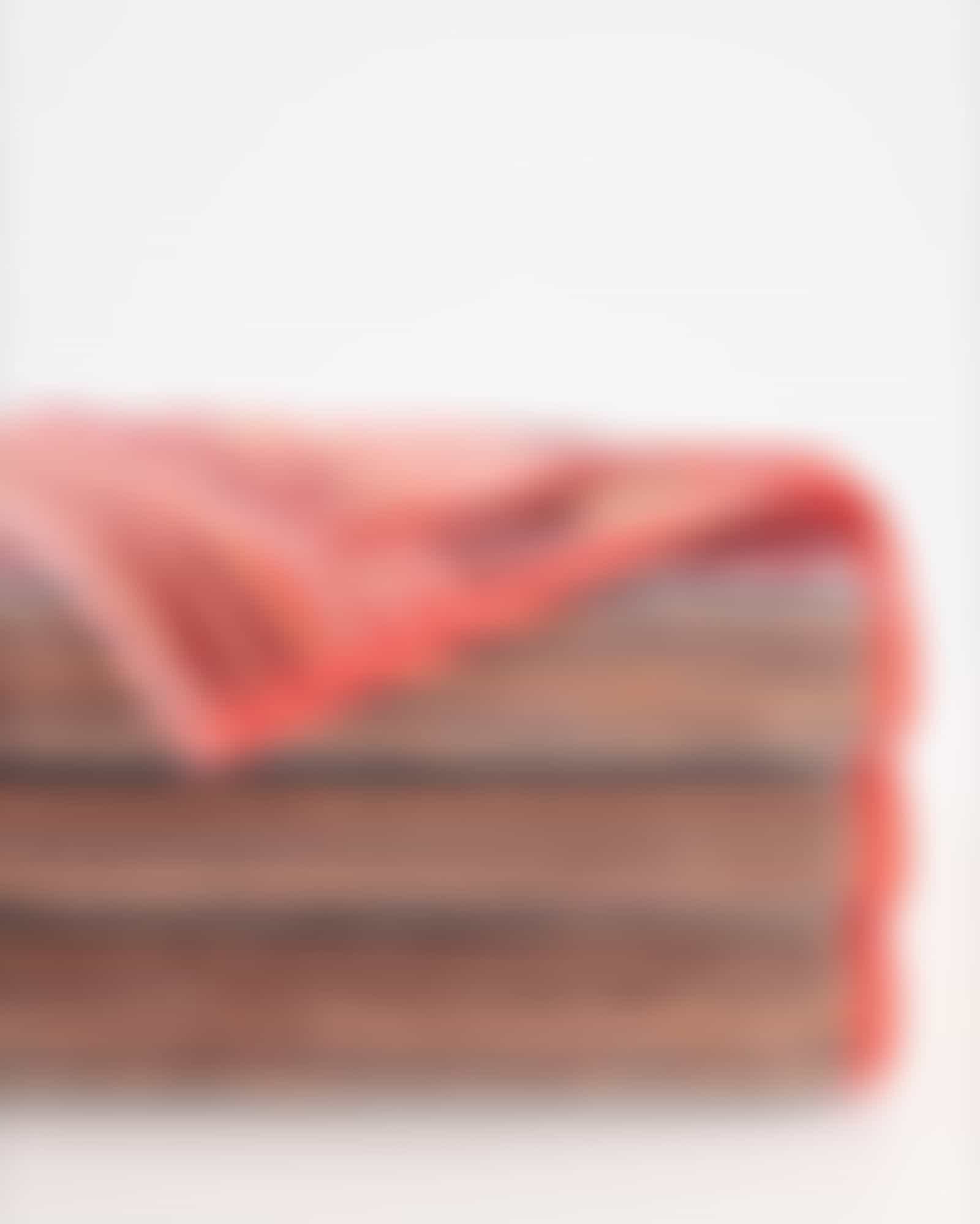 Cawö - Unique Streifen 944 - Farbe: koralle - 22 Duschtuch 70x140 cm