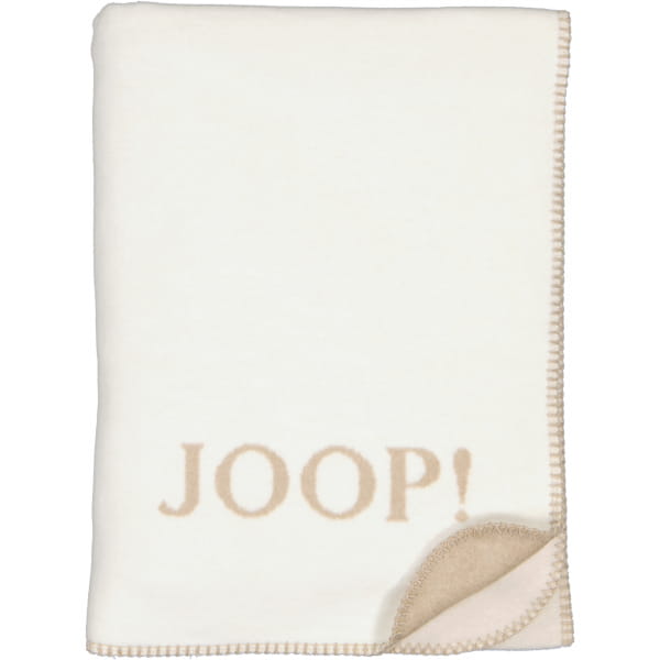 JOOP! Wohndecken Split - Farbe: Natur - 150x200 cm