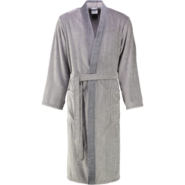 Cawö - Herren Bademantel Kimono 5840 - Farbe: stein - 37 - L