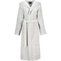 JOOP! Classic - Damen Bademantel - Kapuze 1617 - Farbe: 76 - silber - XL