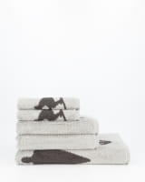 Cawö Handtücher WINTER EDITION Skifahrer 6272 - Farbe: platin/basalt - 70