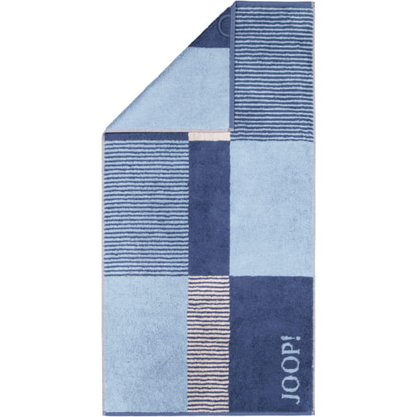 JOOP! Handtücher Divided Squares 1705 - Farbe: Aqua - 11 - Handtuch 50x100 cm