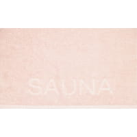 Cawö Saunatücher Pure 6501 - Farbe: puder - 383