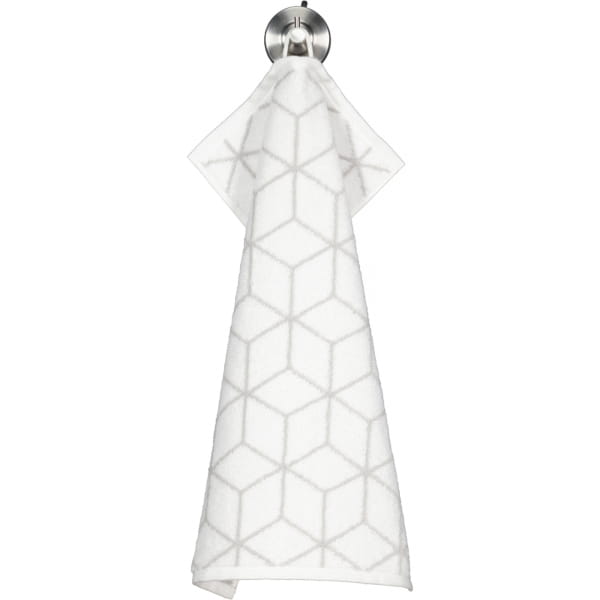Villeroy & Boch Handtücher Coordinates Carré 2557 - Farbe: brilliant white - 76 - Gästetuch 30x50 cm