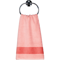 Villeroy &amp; Boch Handtücher Luxury Double 2560 - Farbe: coral - 22 - Gästetuch 30x50 cm