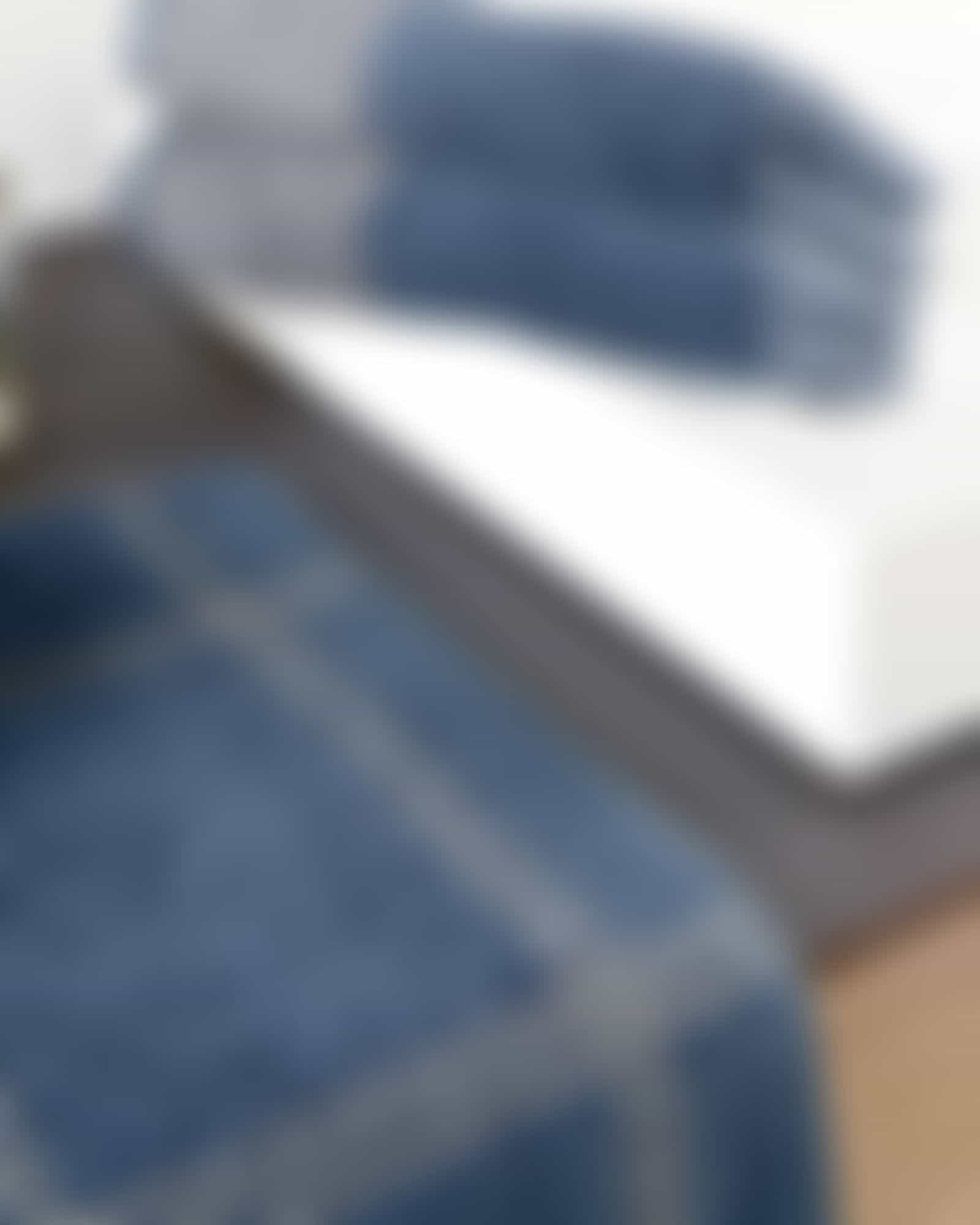 Cawö - Luxury Home Two-Tone 590 - Farbe: nachtblau - 10 - Waschhandschuh 16x22 cm Detailbild 3