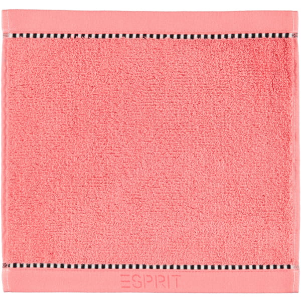 Esprit Box Solid - Farbe: coral - 266 - Seiflappen 30x30 cm günstig online kaufen