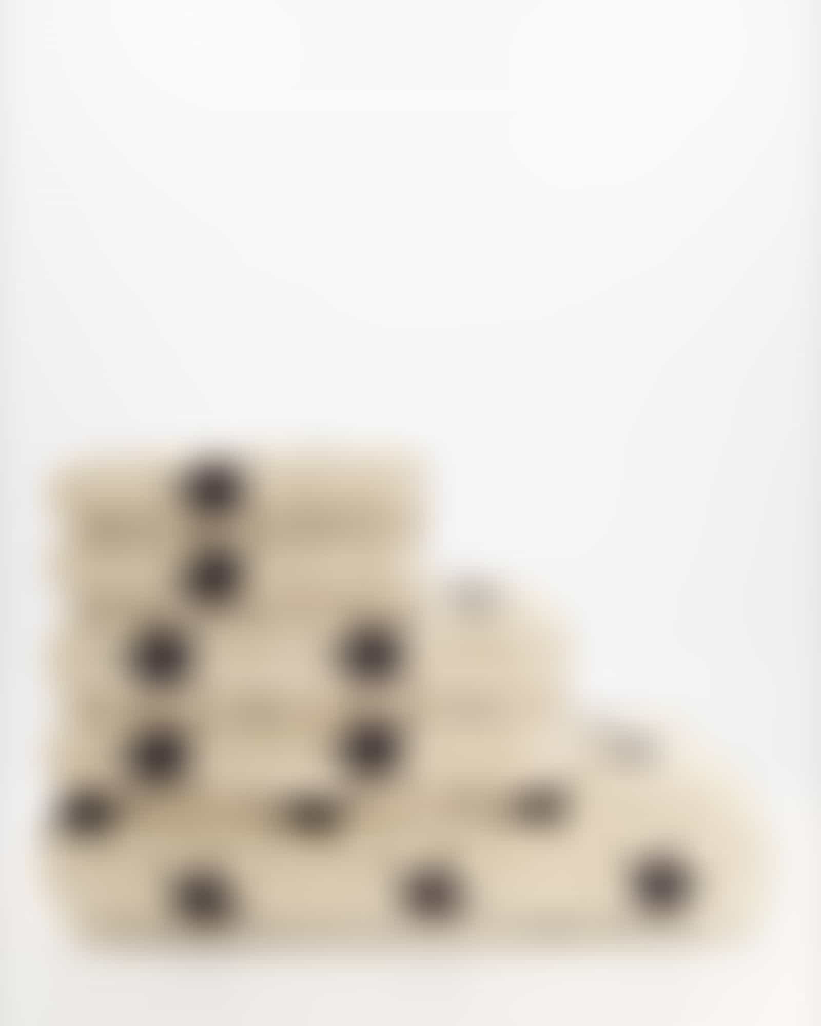 Cawö Handtücher NEW STARS Sterne klein 6261 - Farbe: beige/basalt - 37 - Duschtuch 70x140 cm