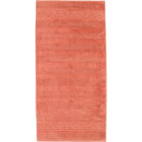 Cawö Handtücher Noblesse Uni 1001 - Farbe: brick - 387 - Seiflappen 30x30 cm