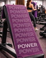 Cawö Fitness-Handtücher POWER 6293 - Farbe: purple - 88 - 50x130 cm