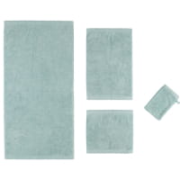 Cawö Handtücher Life Style Uni 7007 - Farbe: seegrün - 455 - Seiflappen 30x30 cm