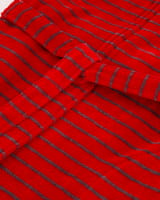 Cawö - Damen Bademantel Kapuze Reißverschluss Shades 1492 - Farbe: rot - 27