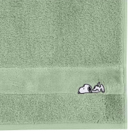 Vossen Handtücher PEANUTS Sleepy Snoopy - Farbe: eucalyptus - 5285