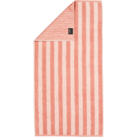 Cawö Handtücher Reverse Wendestreifen 6200 - Farbe: rouge - 22 - Gästetuch 30x50 cm