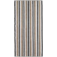 Cawö Handtücher Shades Streifen 6235 - Farbe: stein - 77 - Handtuch 50x100 cm