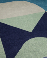 Vossen Strandtücher Geometric Glow - Farbe: cosmos - 0001 - 100x180 cm