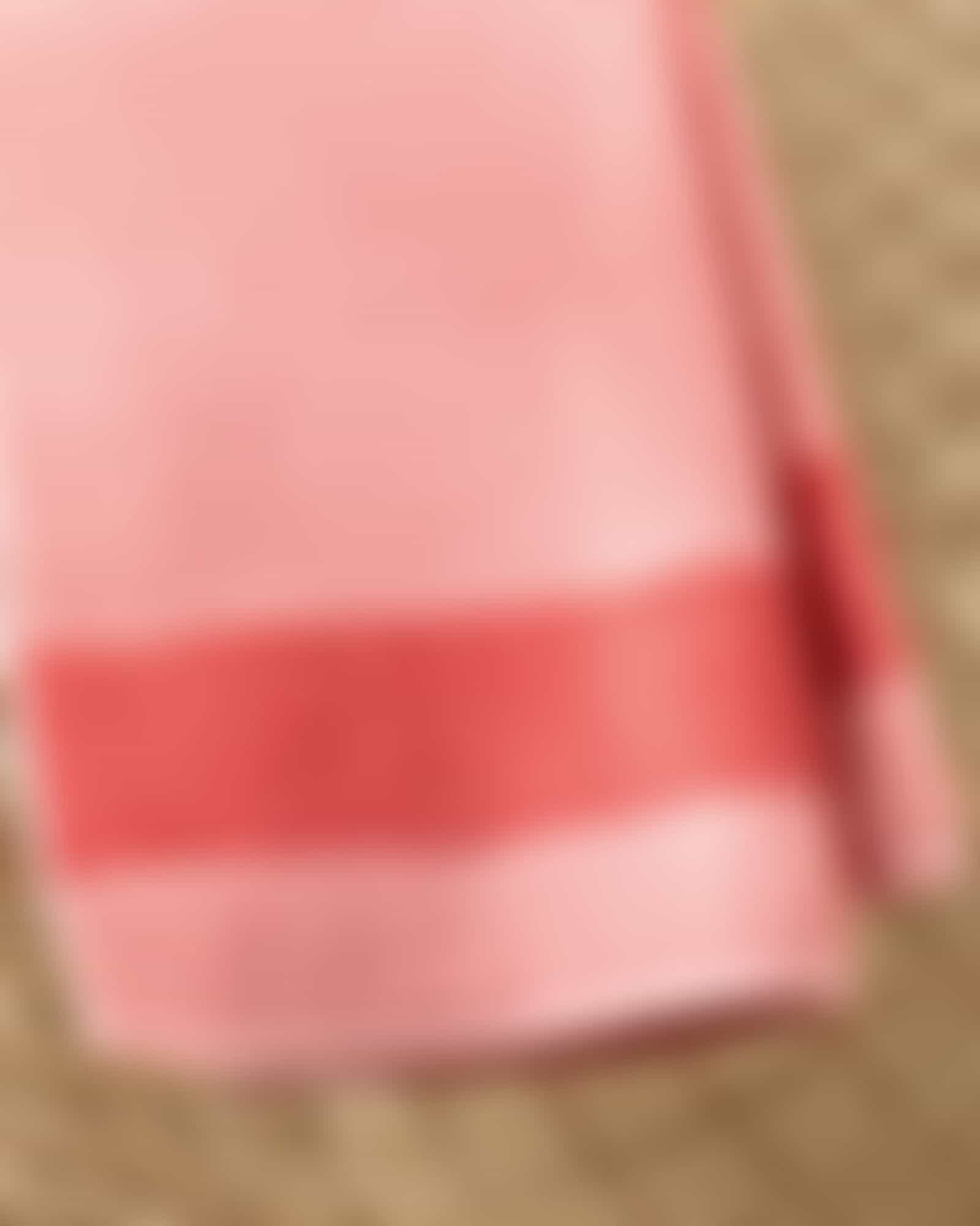 Villeroy & Boch Handtücher Luxury Double 2560 - Farbe: coral - 22 - Gästetuch 30x50 cm Detailbild 2 Villeroy & Boch Handtücher Luxury Double 2560 - Farbe: coral - 22 - Gästetuch 30x50 cm Detailbild 2