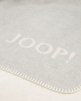 JOOP! Wohndecke Melange-Doubleface - Größe: 150x200 cm - Farbe: Stein-Silber