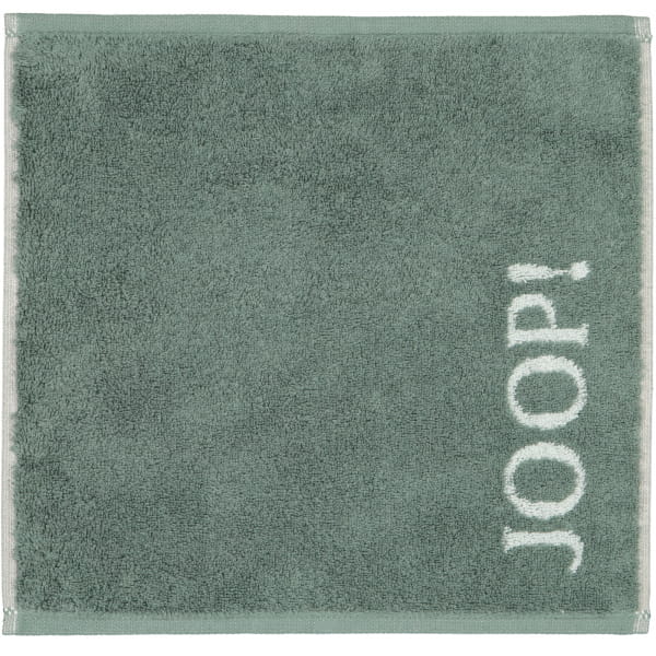 JOOP! Handtücher Divided Doubleface 1704 - Farbe: Salbei - 44 - Seiflappen 30x30 cm