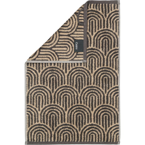 Cawö Handtücher Maison Bögen 6268 - Farbe: basalt - 37 - Gästetuch 30x50 cm günstig online kaufen