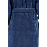 Cawö Home Herren Bademantel Kapuze 801 - Farbe: nachtblau - 11 - L