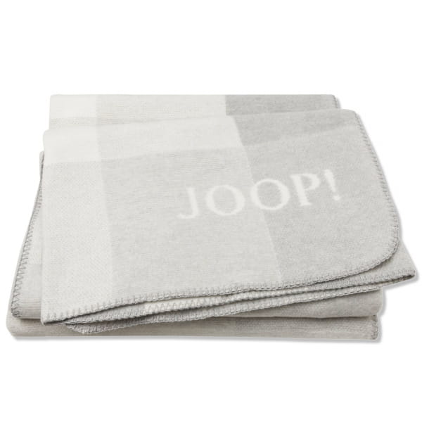 JOOP! Wohndecken Mesh - Farbe: Grau - 150x200 cm