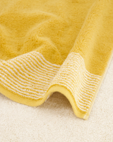 Cawö Handtücher Luxury Home Two-Tone 590 - Farbe: gold - 53 - Waschhandschuh 16x22 cm