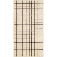 Cawö Handtücher Atelier Allover 6241 - Farbe: beige - 37 - Handtuch 50x100 cm