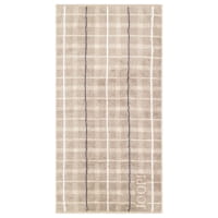 JOOP! Handtücher Contour Checked 1715 - Farbe: Taupe - 73