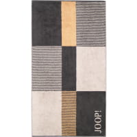 JOOP! Handtücher Divided Squares 1705 - Farbe: Stein - 73 - Handtuch 50x100 cm